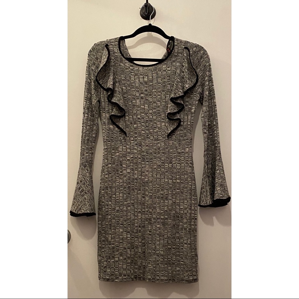 Grey Bodycon dress